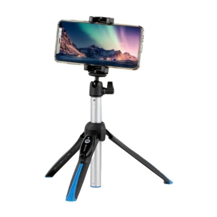 Benkro BK15 Smart Mini Tripod / Selfie Stick - Black/Blue