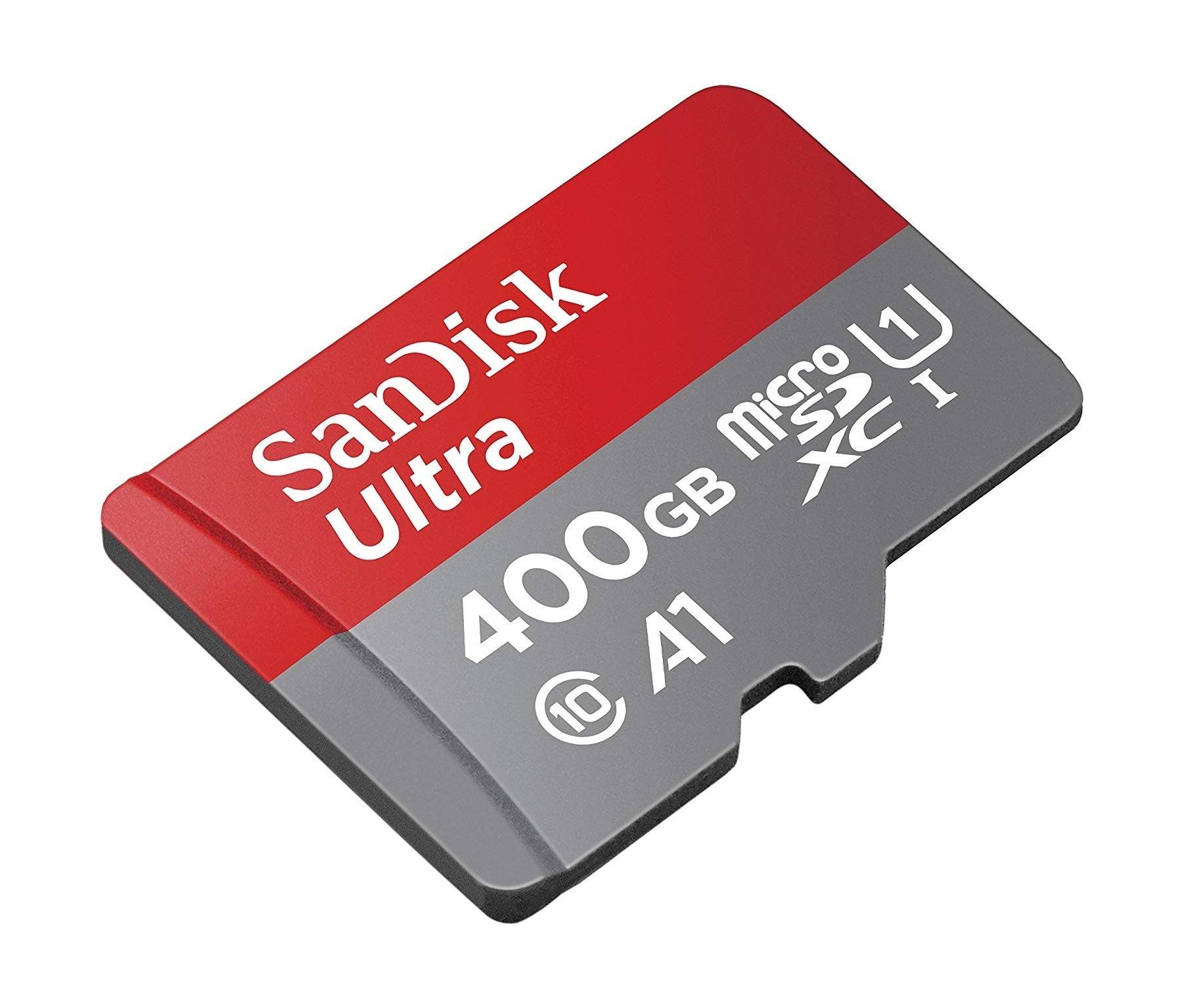 SanDisk Ultra MicroSDXC 400GB UHS1 100MB/S Memory Card Xcite Kuwait