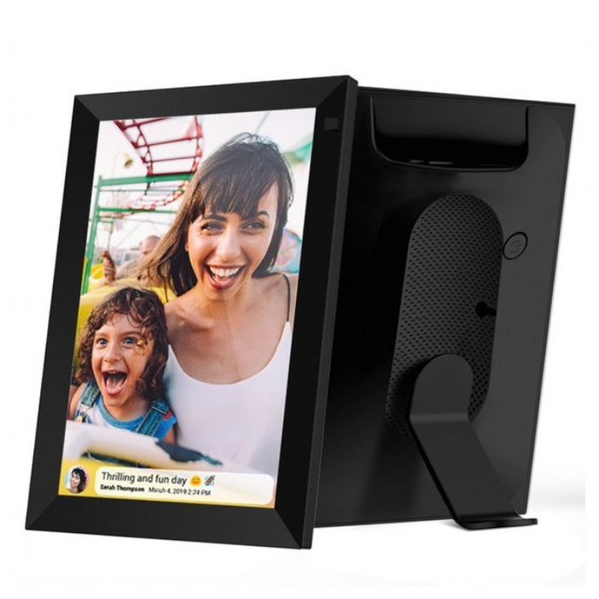 Frameo 16GB 8-inch Touch Photo Frame - Black