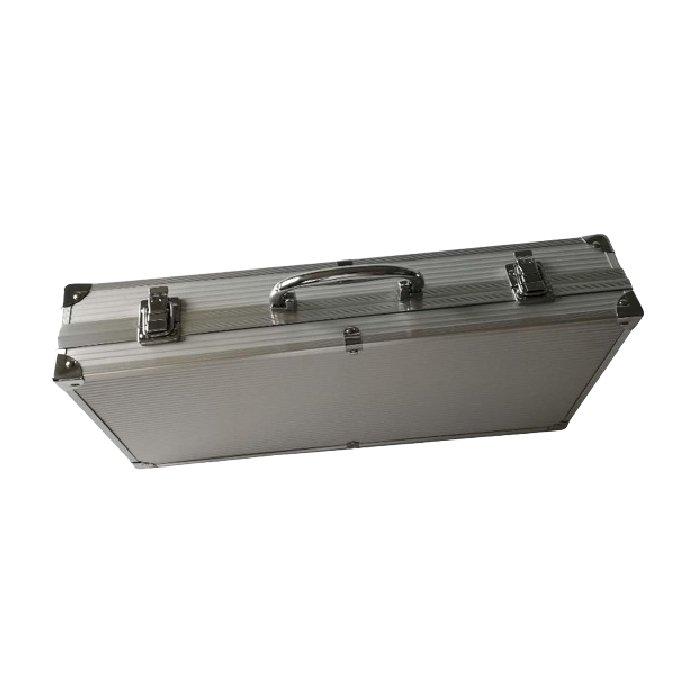 Orange BBQ Set 10 Pieces - Aluminum Box