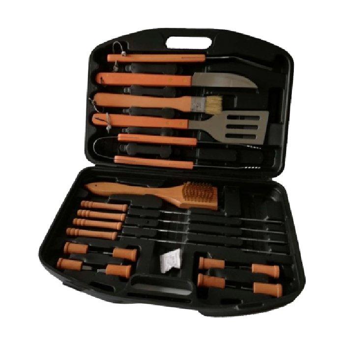 Orange 18 Pieces BB8 Wooden Set - Plastic Case    
