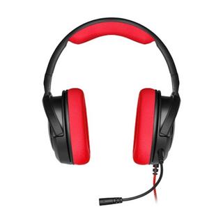 Buy Corsair hs35 stereo gaming headset - red in Saudi Arabia