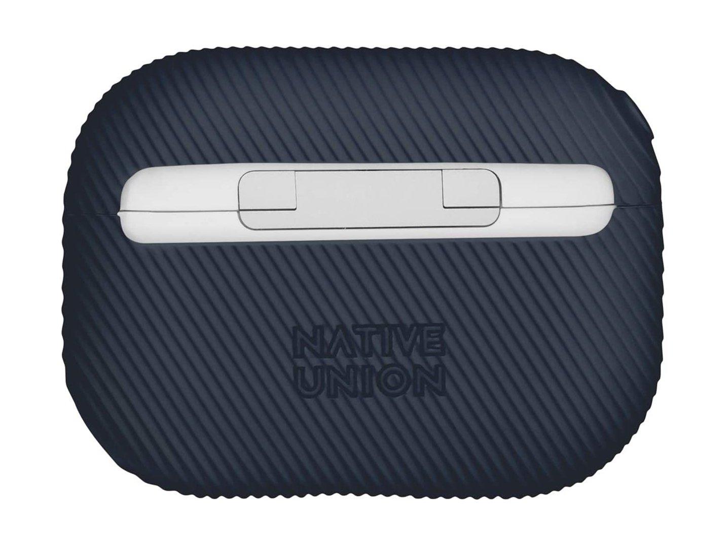 غطاء حماية لأبل ايربودز برو من آبرو نايتيف يونيون كيرف – أزرق غامق