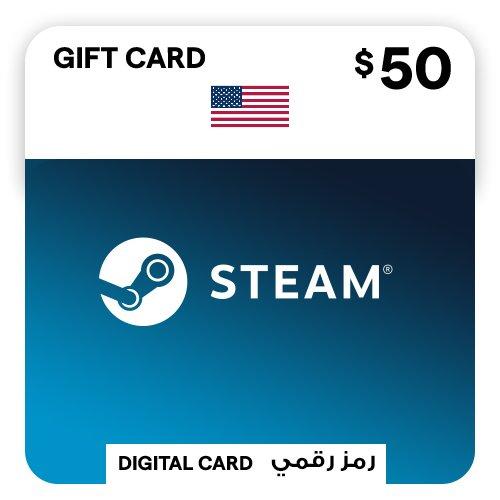Steam Wallet Cards - $50