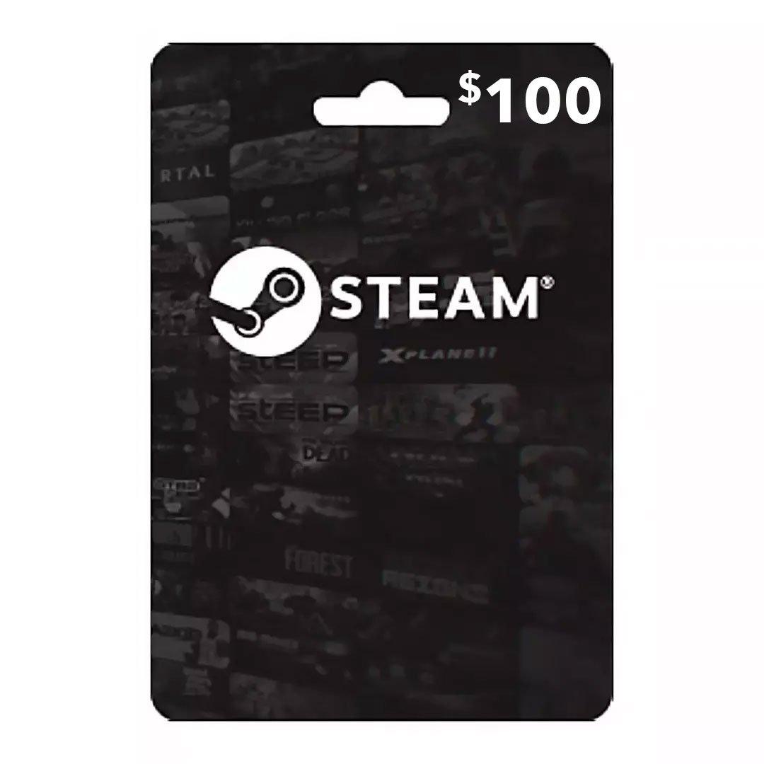 Steam deals card $100