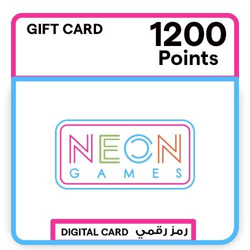 Neoon Games Card - 1200 points