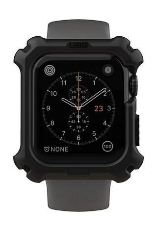 Buy Uag 44mm series apple watch case - black/black in Kuwait