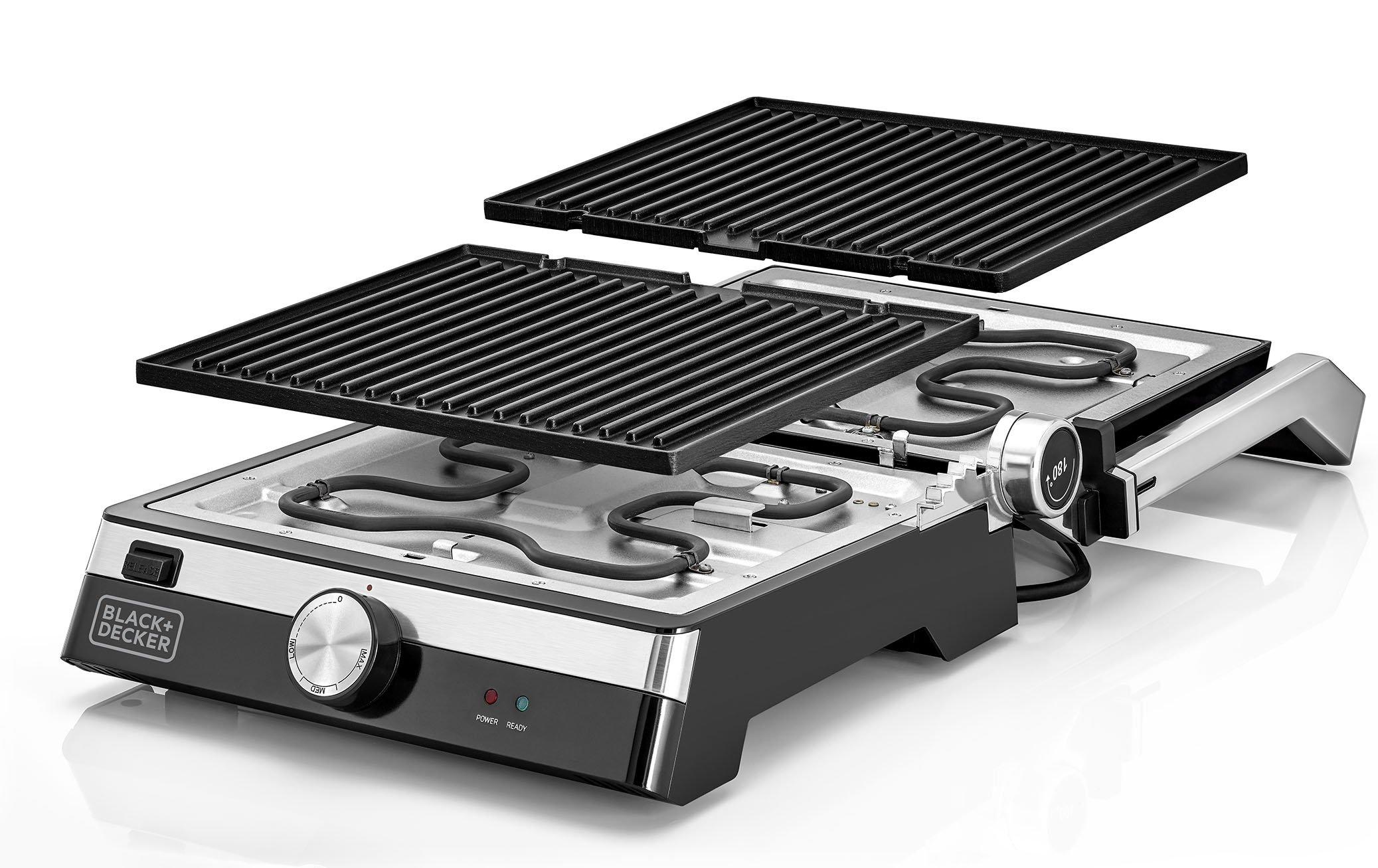 Black & Decker  2000W Contact Grill (CG2000-B5)