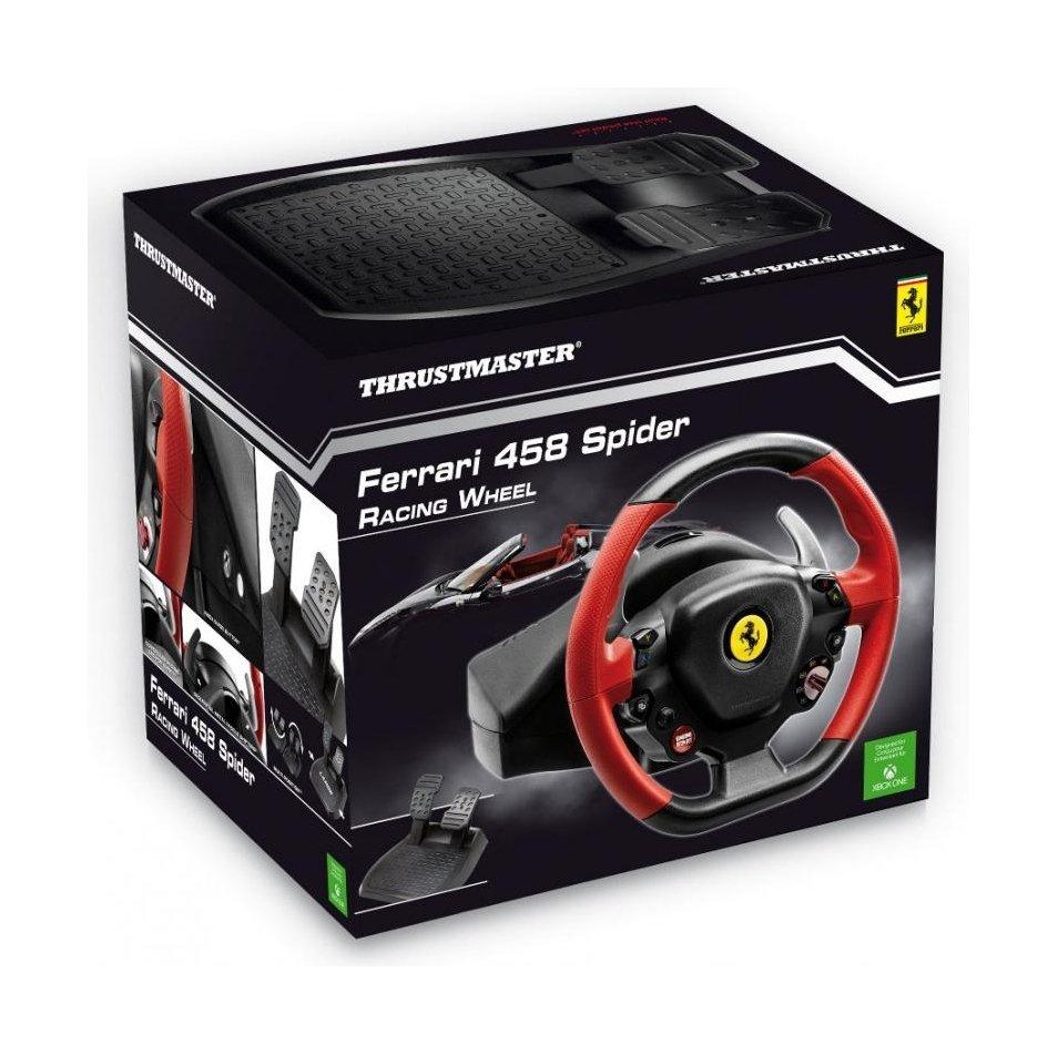 عجلة القيادة فراري 458 سبايدر لجهاز الالعاب اكس بوكس ون من ثراستماستر