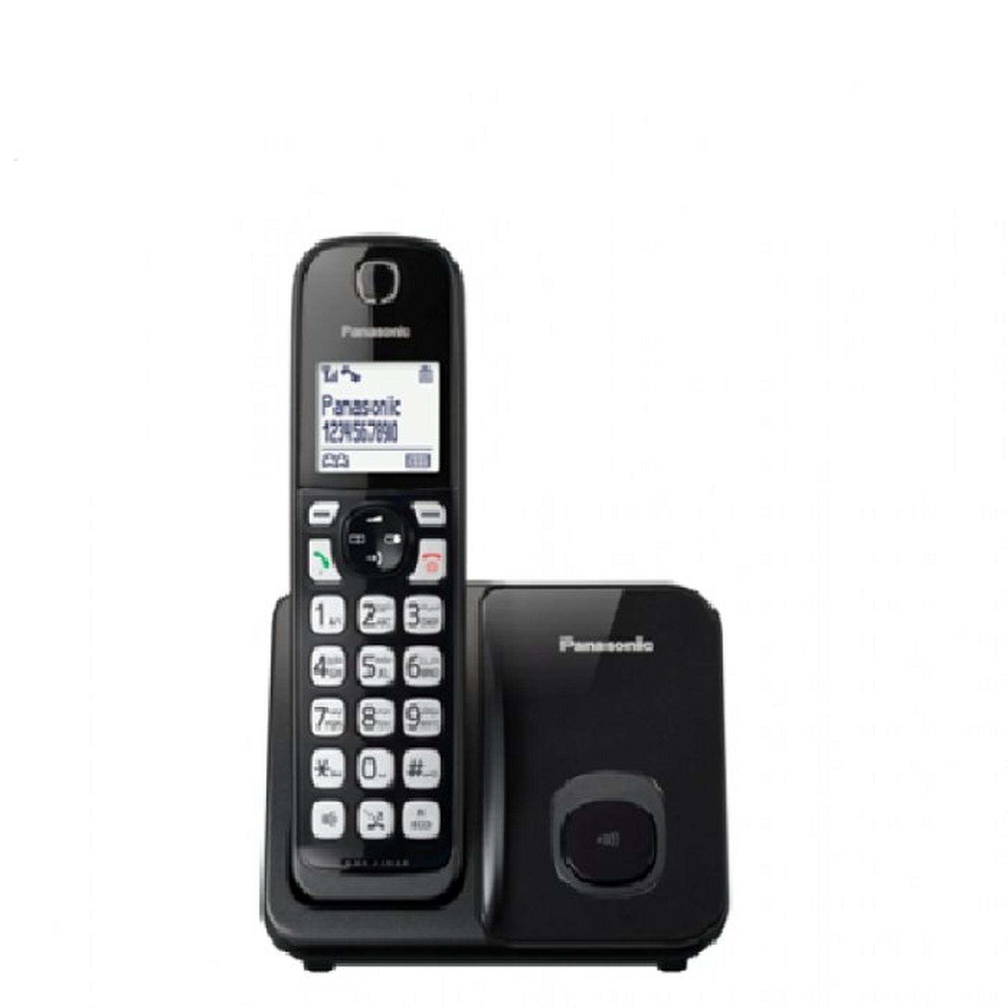 هاتف لاسلكي من باناسونيك (KX-TGD510UEB) - أسود