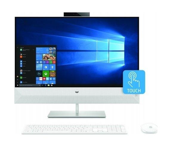 HP Pavilion 27 Core i7 16GB RAM 1TB HDD + 256 SSD 27-inches All-in-One Desktop (27-xa0004nx) - White
