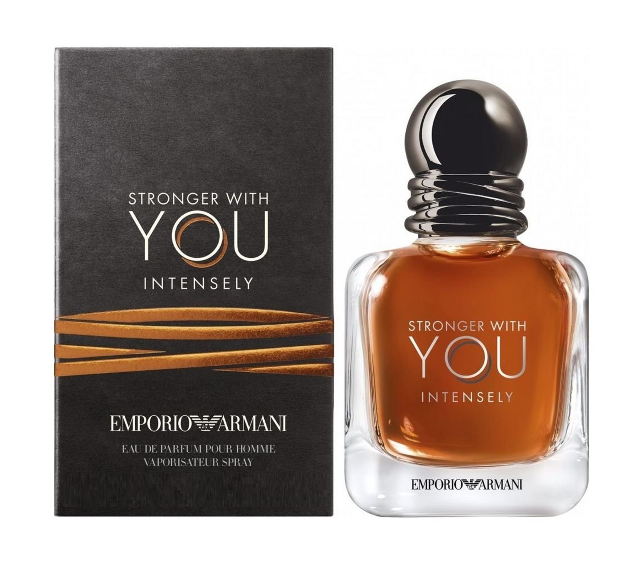 Stronger with You Intensely by Emporio Armani for Men Eau de Parfum 100 ML.