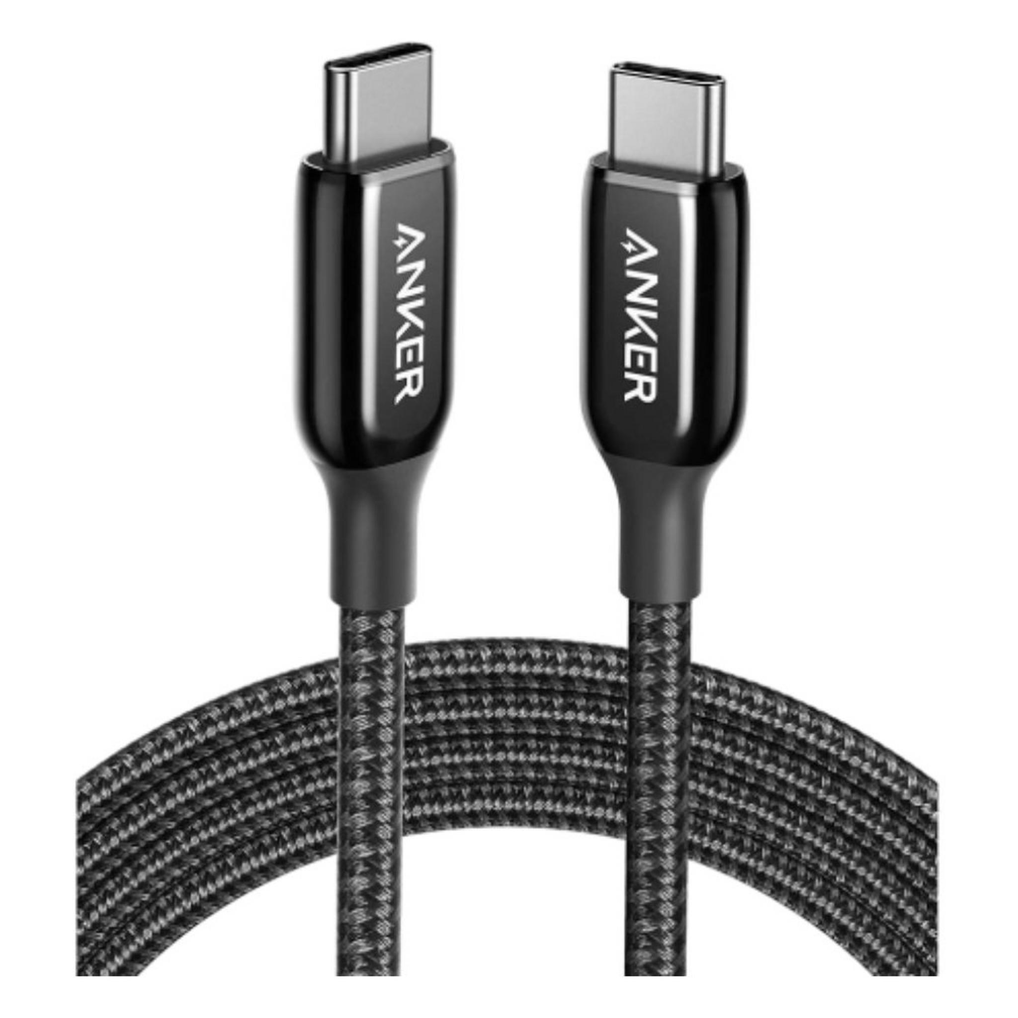 Anker Powerline USB-C to USB-C 3ft Cable - Black