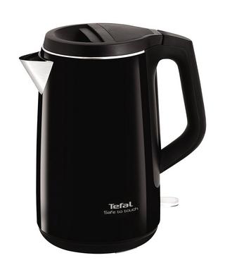 Buy Tefal safe'tea electric kettle, 1. 7l, 2150w, ko260865 - black in Saudi Arabia