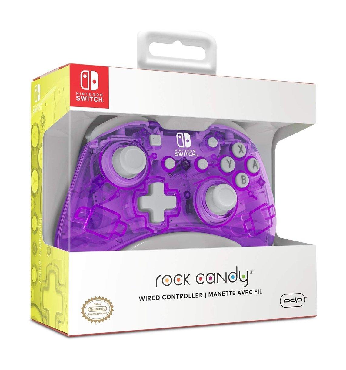 PDP Nintendo Switch Rock Candy Wired Controller - Cosmoberry