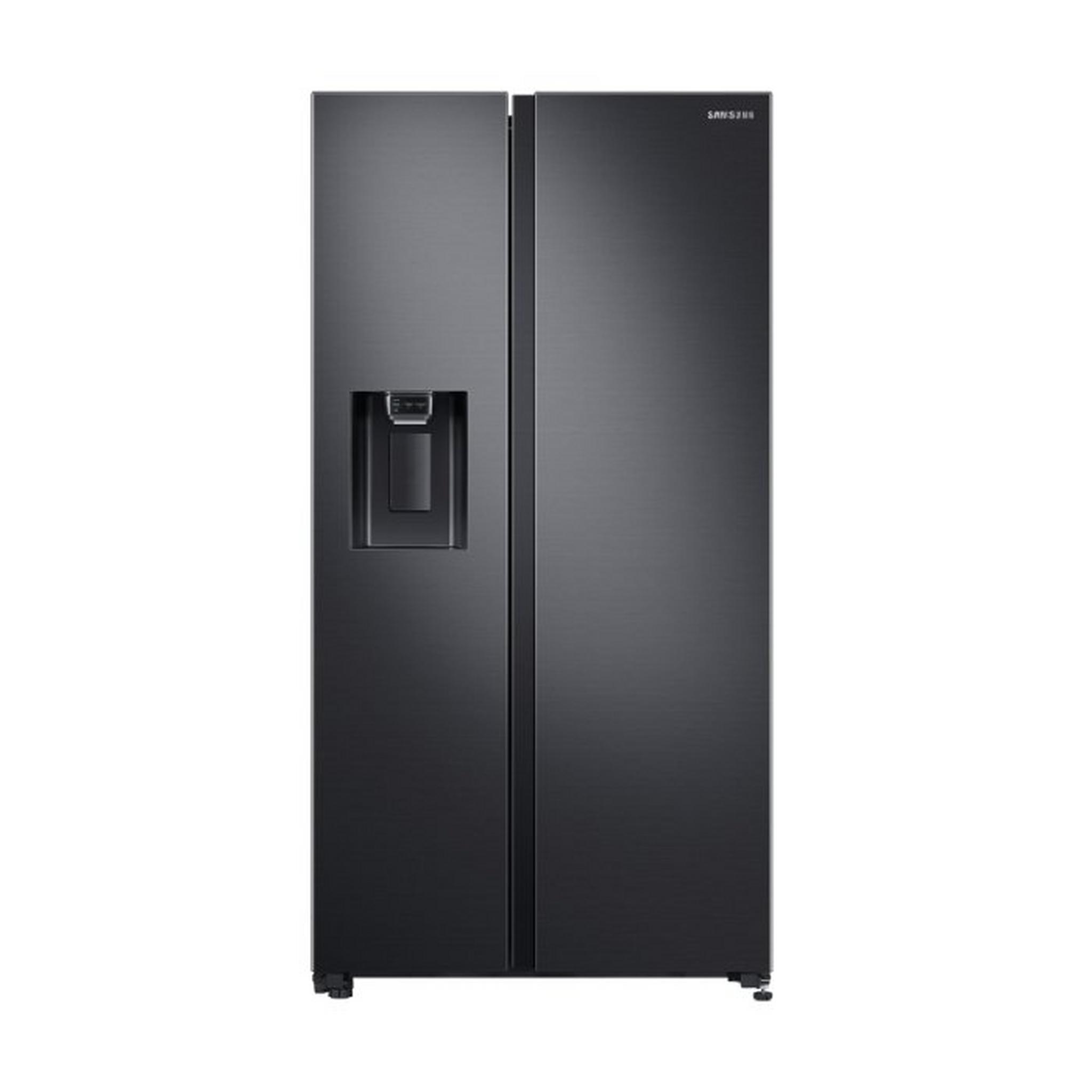 Samsung 23 CFT. Side By Side Refrigerator and Freezer - Black (RS64R5331B4/SG)
