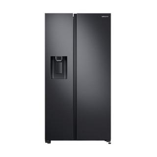 Buy Samsung side by side refrigerator, 23cft, 660-liters, rs64r5331b4/sg - black in Kuwait