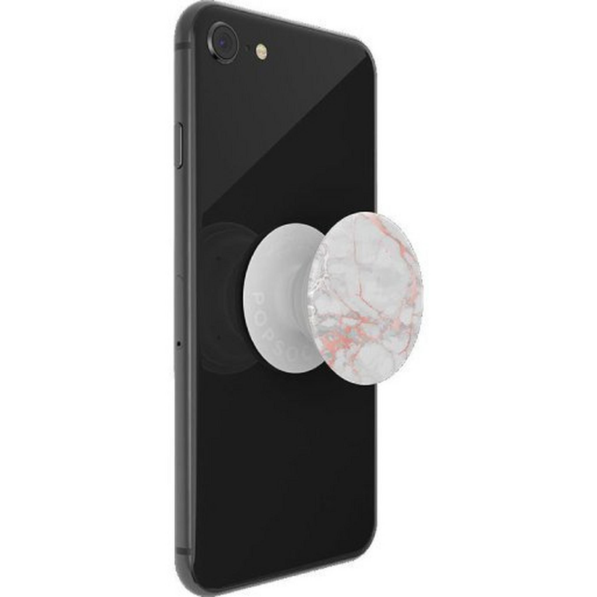 PopSockets Phone Stand and Grip (801649) – Abstract Rose Gold Lutz Marble