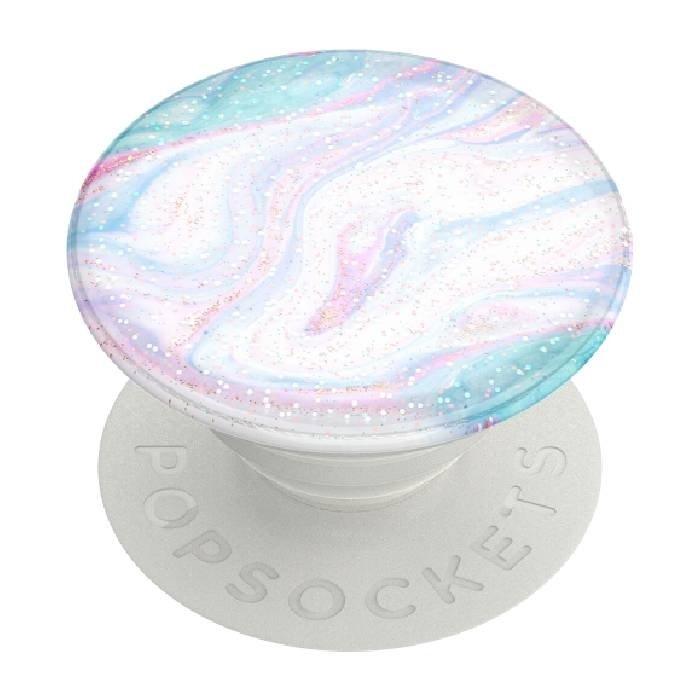 PopSockets Phone Stand and Grip (802475) – Glitter Soft Swirls  