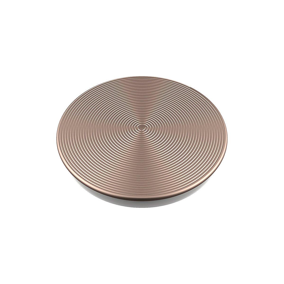 PopSockets Phone Stand and Grip (801137) – Twist Rose Gold Aluminum