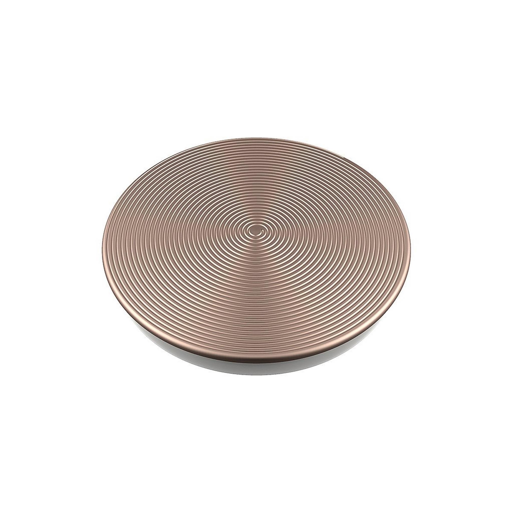 PopSockets Phone Stand and Grip (801137) – Twist Rose Gold Aluminum