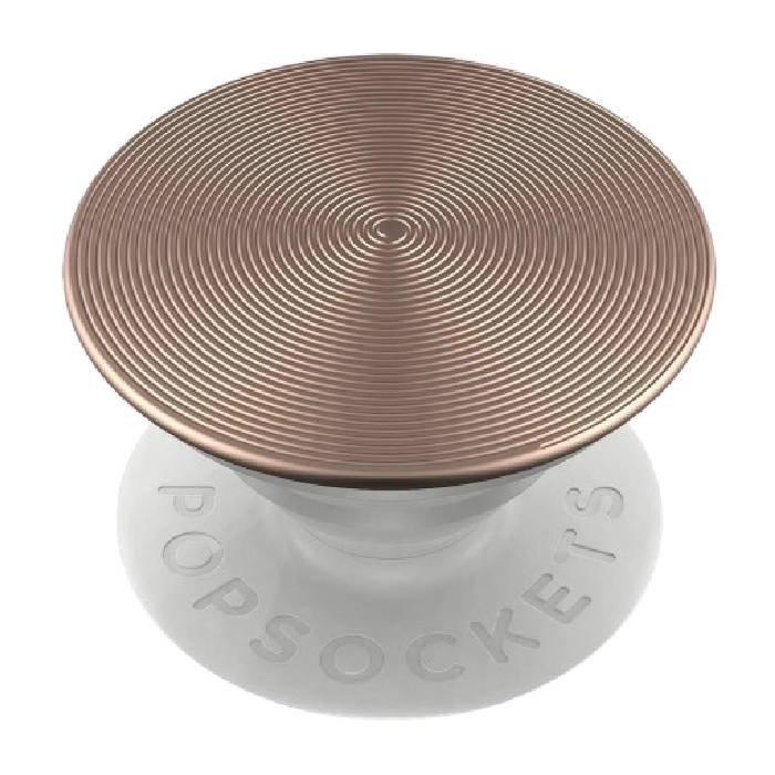 PopSockets Phone Stand and Grip (801137) – Twist Rose Gold Aluminum