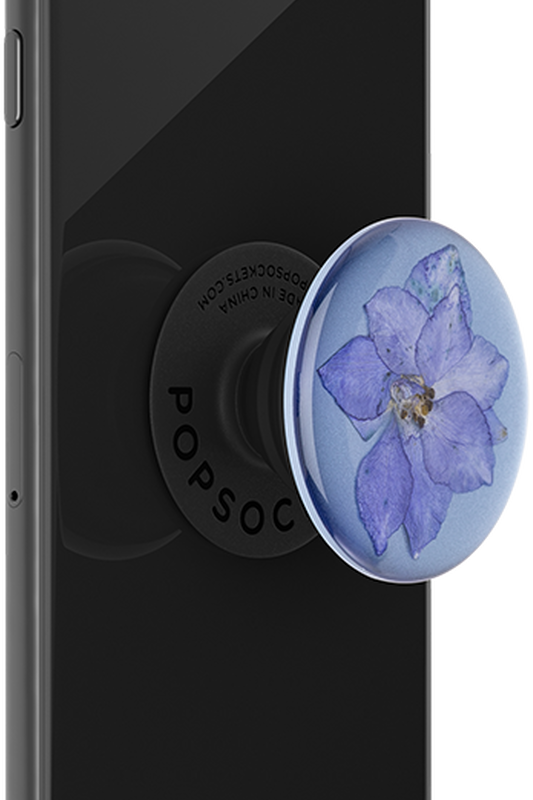 مقبض وحامل لاصق للهواتف الذكية والأجهزة اللوحية من بوب سوكيت(801240)  –  زهرة لاركسبر البنفسجية