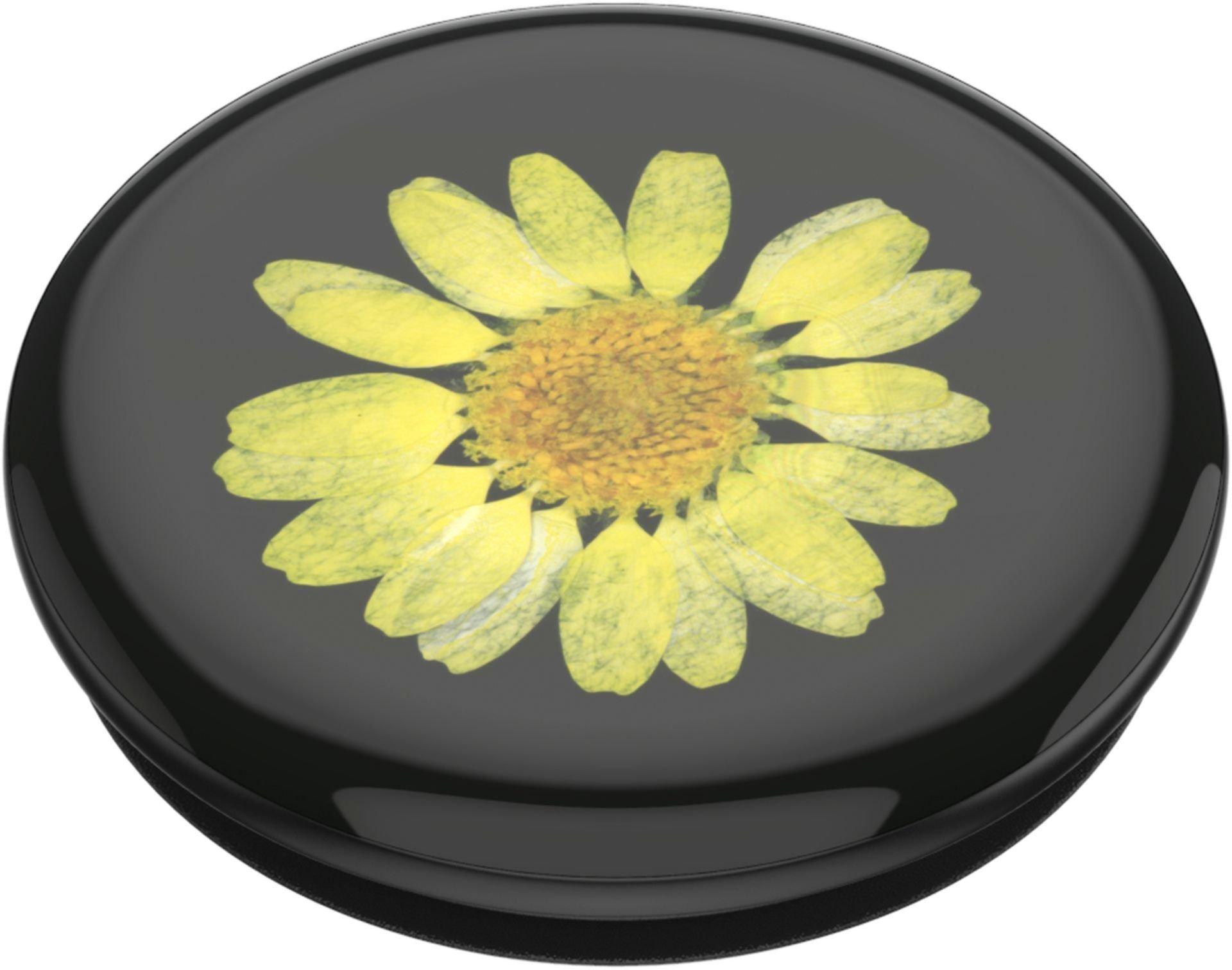 PopSockets Phone Stand and Grip (802999) – Pressed Flower Yellow Daisy