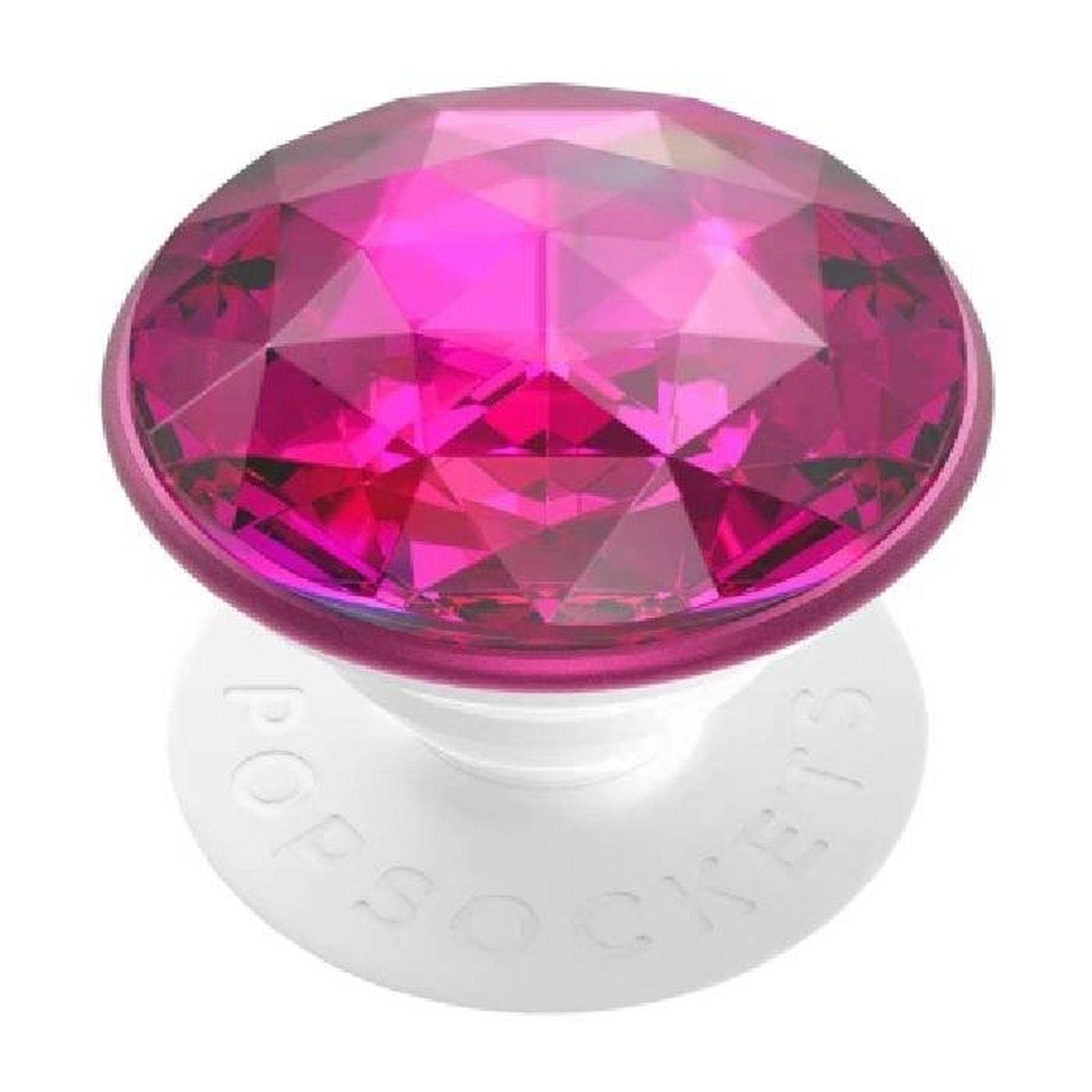PopSockets Phone Stand and Grip (801526) – Disco Crystal Plum Berry