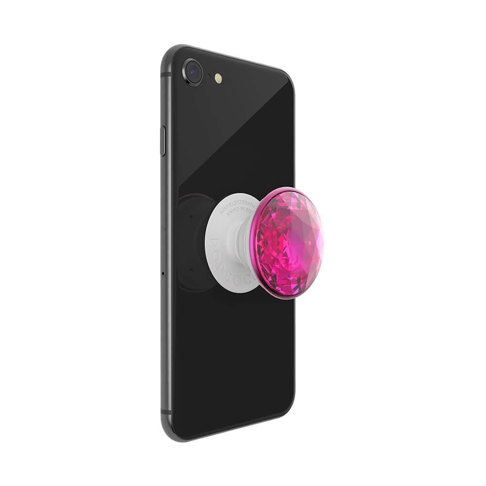 PopSockets Phone Stand and Grip (801526) – Disco Crystal Plum Berry