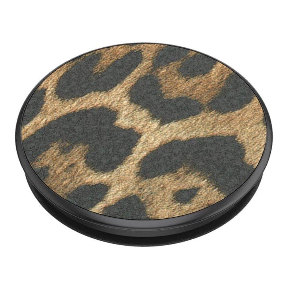 PopSockets Phone Stand and Grip (802442) – Vegan Leather Leopard
