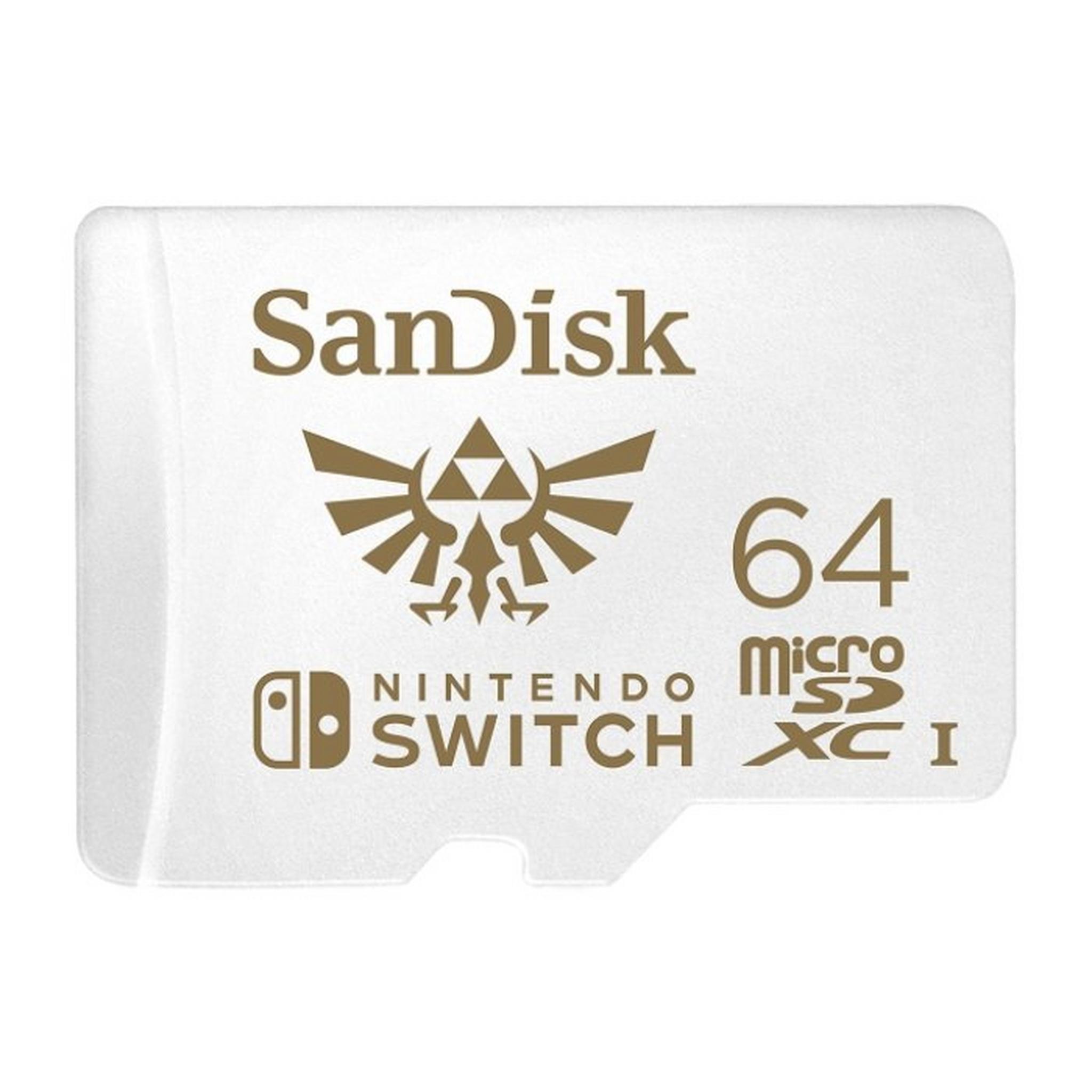 Sandisk 64GB UHS-I microSDXC Nintendo Switch Memory Card