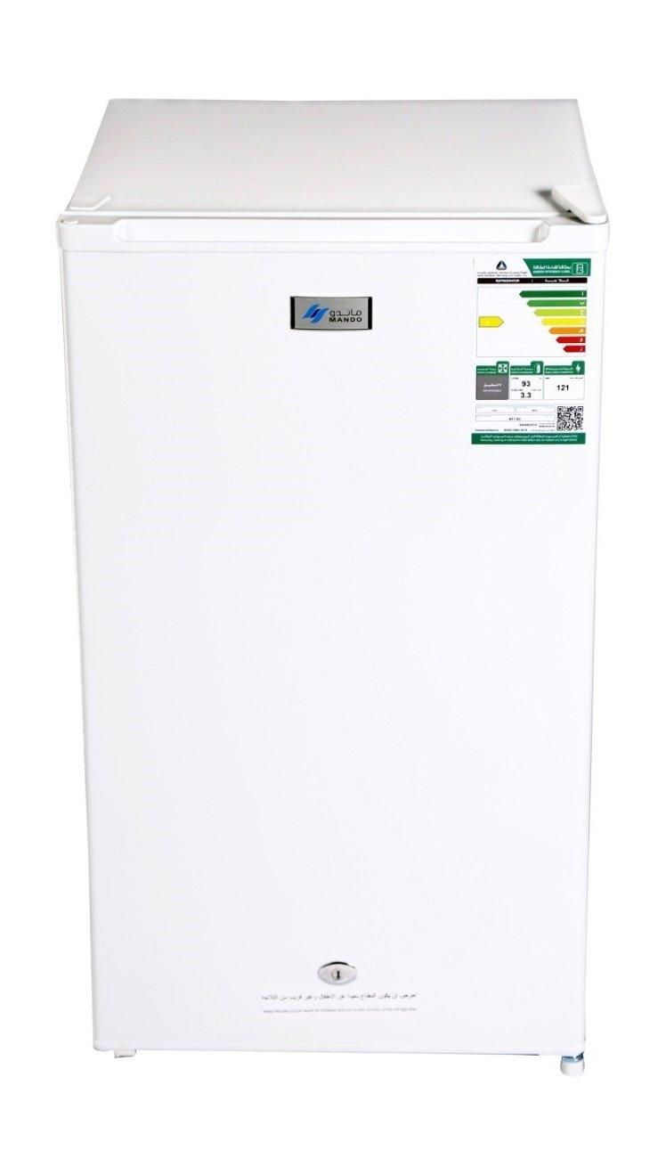 Mando Mini Bar 3.3 CFT Single Door Refrigerator (RF1-93) - White