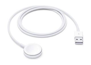 Buy Apple watch magnetic charging cable, 1m, mx2e2ze/a - white in Kuwait