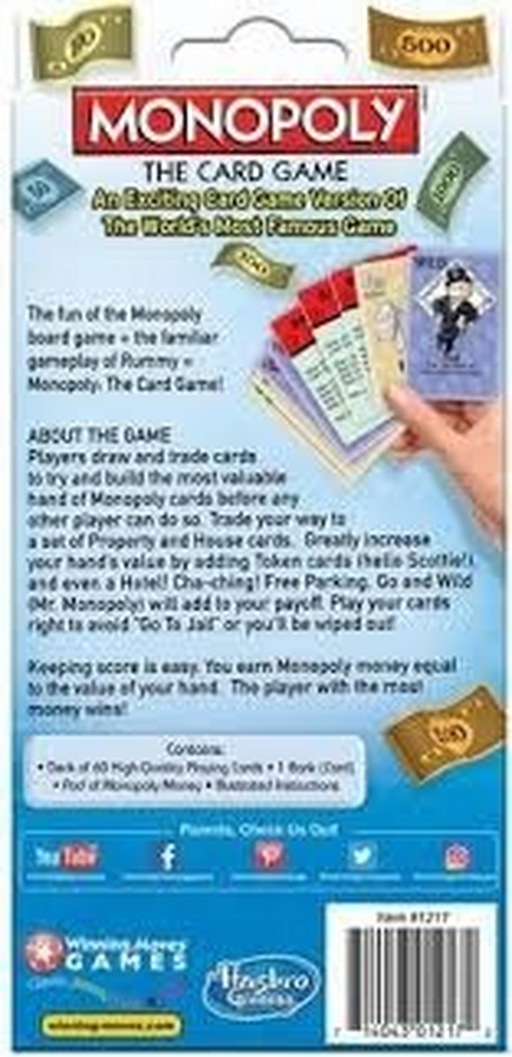 Monopoly: the Card Game Rummy