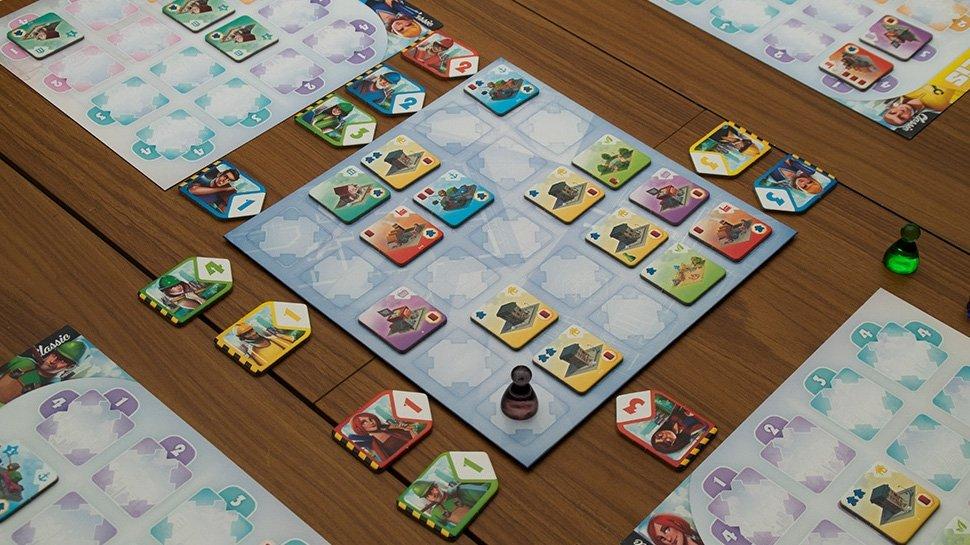 Quadropolis Board Game