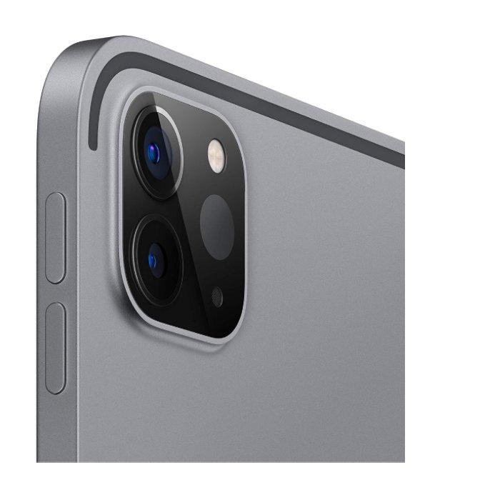 ايباد ابل برو (2020) بحجم 12.9 بوصة وسعة  256 جيجابايت  بتقنية واي فاي -  رمادي