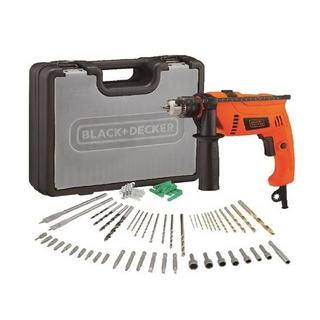 Buy Black+decker hammer drill 650w kit - (hd650kit-b5) in Kuwait