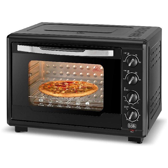فرن كهربائي سعة 55 لتر بقوة 2000 واط من بلاك أند ديكر - (TRO55RDG-B5)