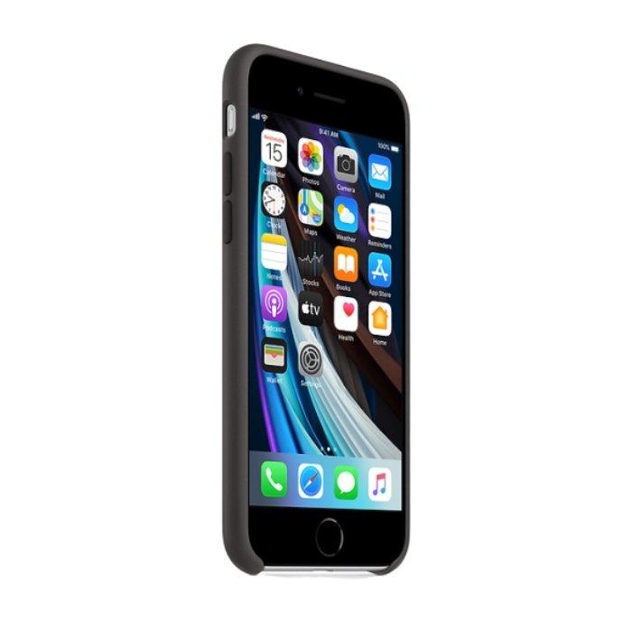 Apple iPhone SE Silicone Black Case Price in KSA Buy Online Xcite