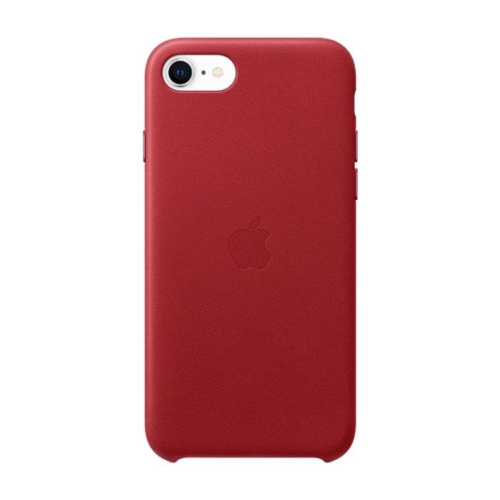 Apple iPhone SE Leather Case - Red
