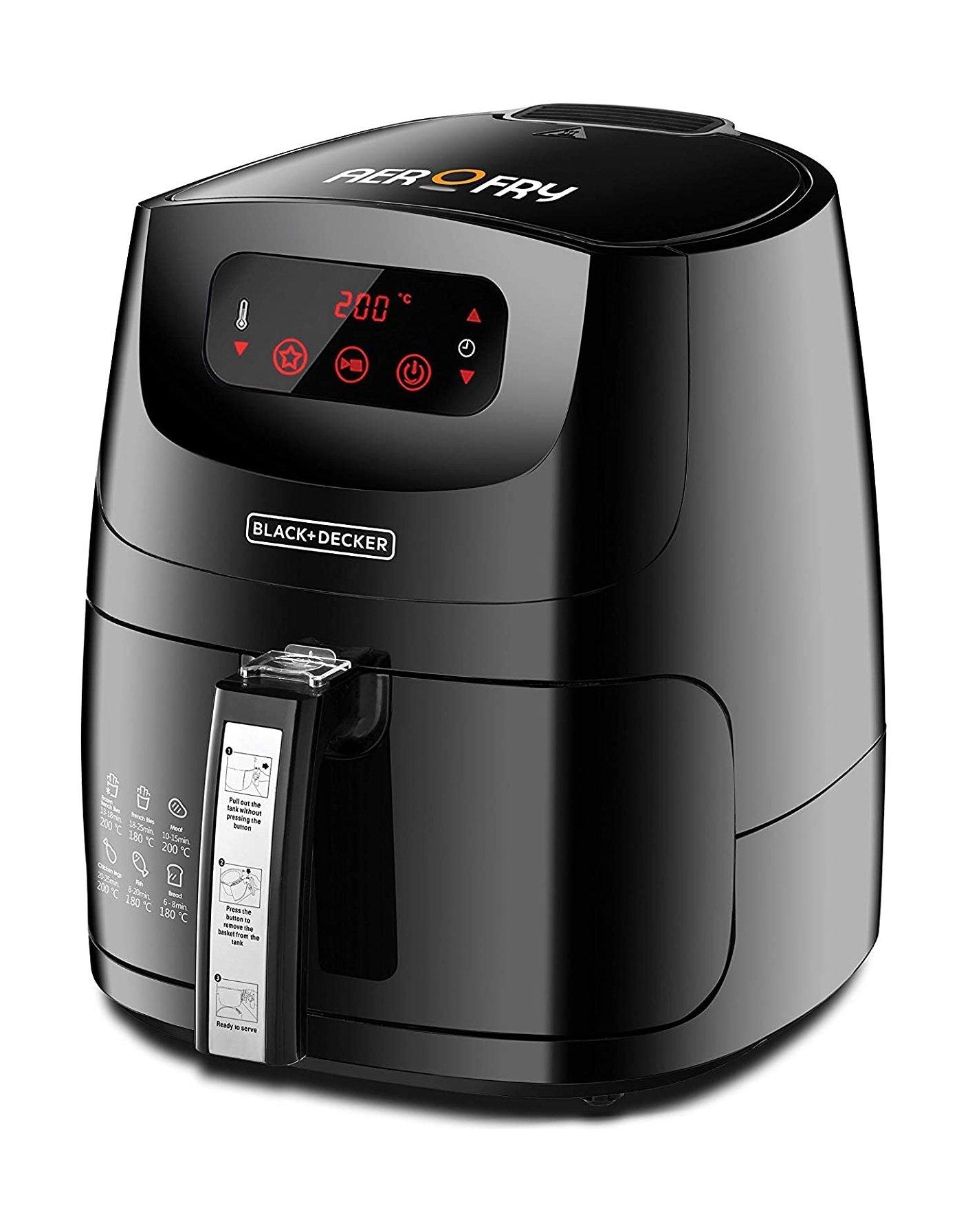 Black+Decker Aerofry 5L 1500W XL Air Fryer - (AF600-B5)