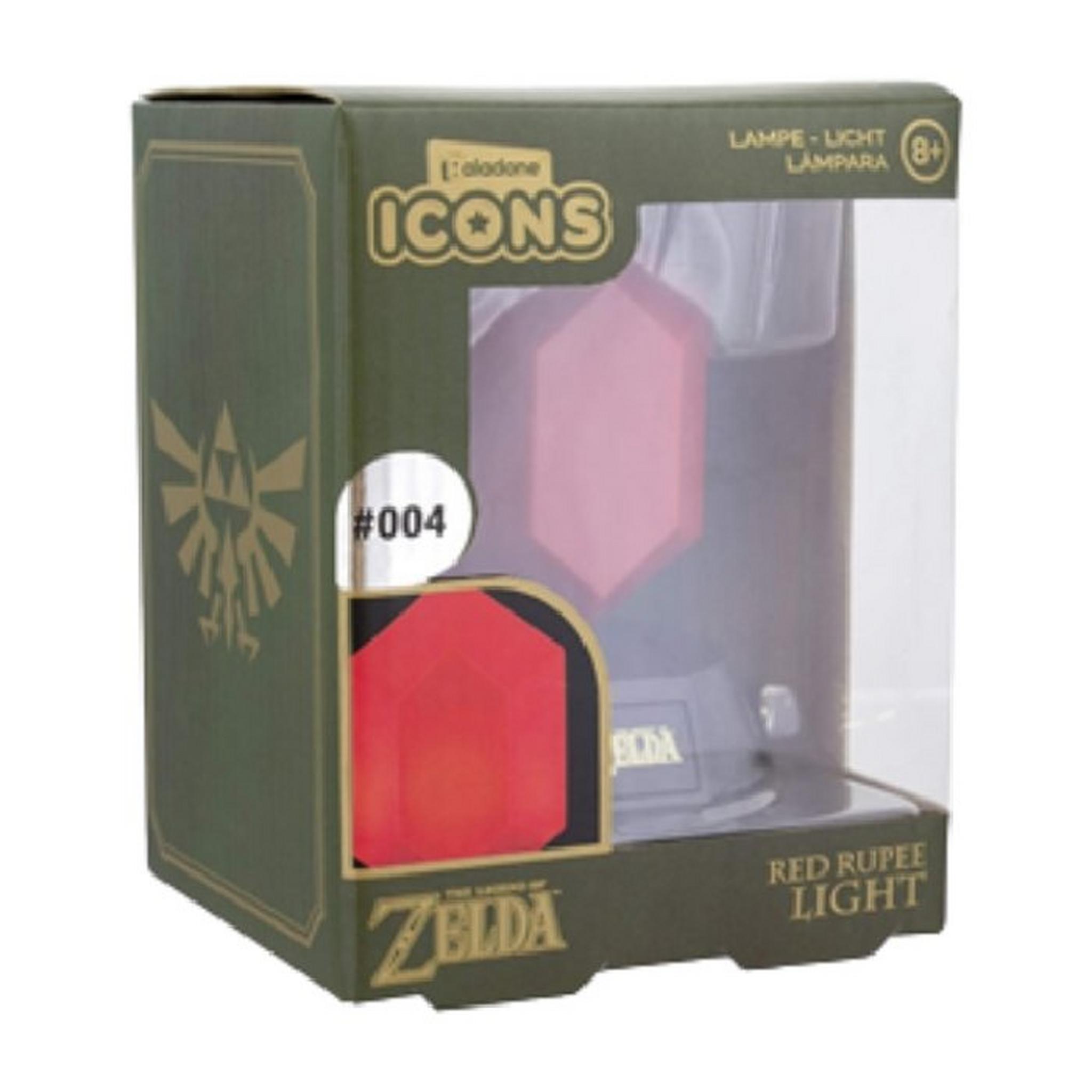 Paladone Legend of Zelda Red Rupee Icon Light