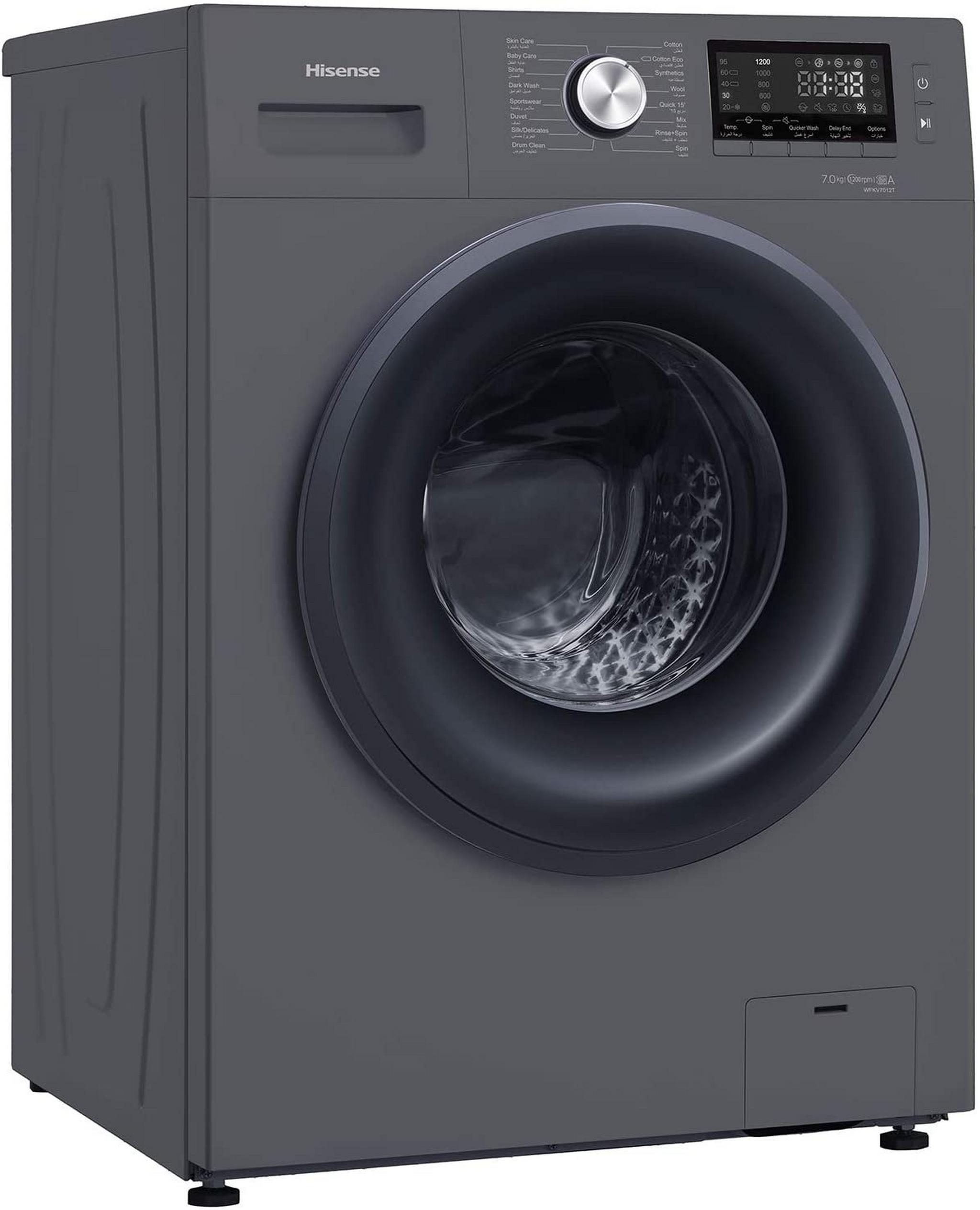 Hisense 7KG Front Load Washing Machine - (WFHV7012T)
