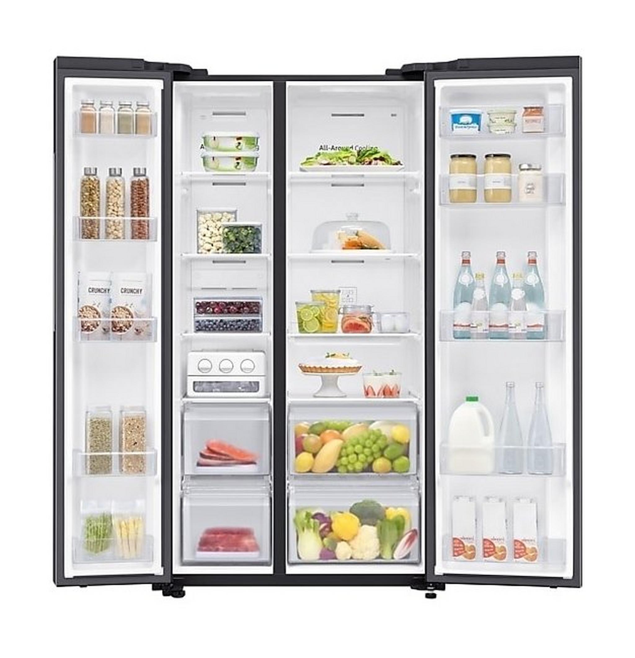 Samsung 23CFT Side By Side Refrigerator and Freezer - RS62R5001B4