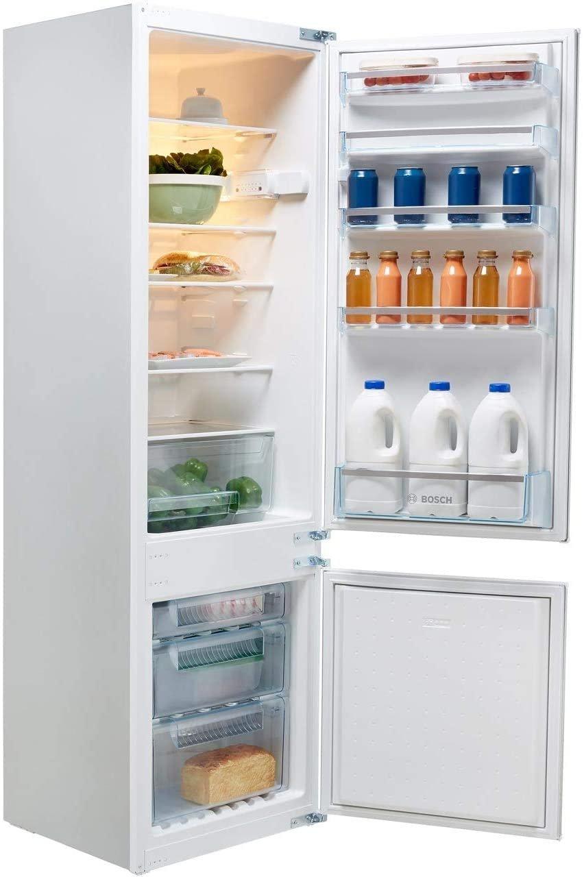 Bosch 10 CFT Built In Bottom Mount Refrigerator - White (KIV38X22GB)