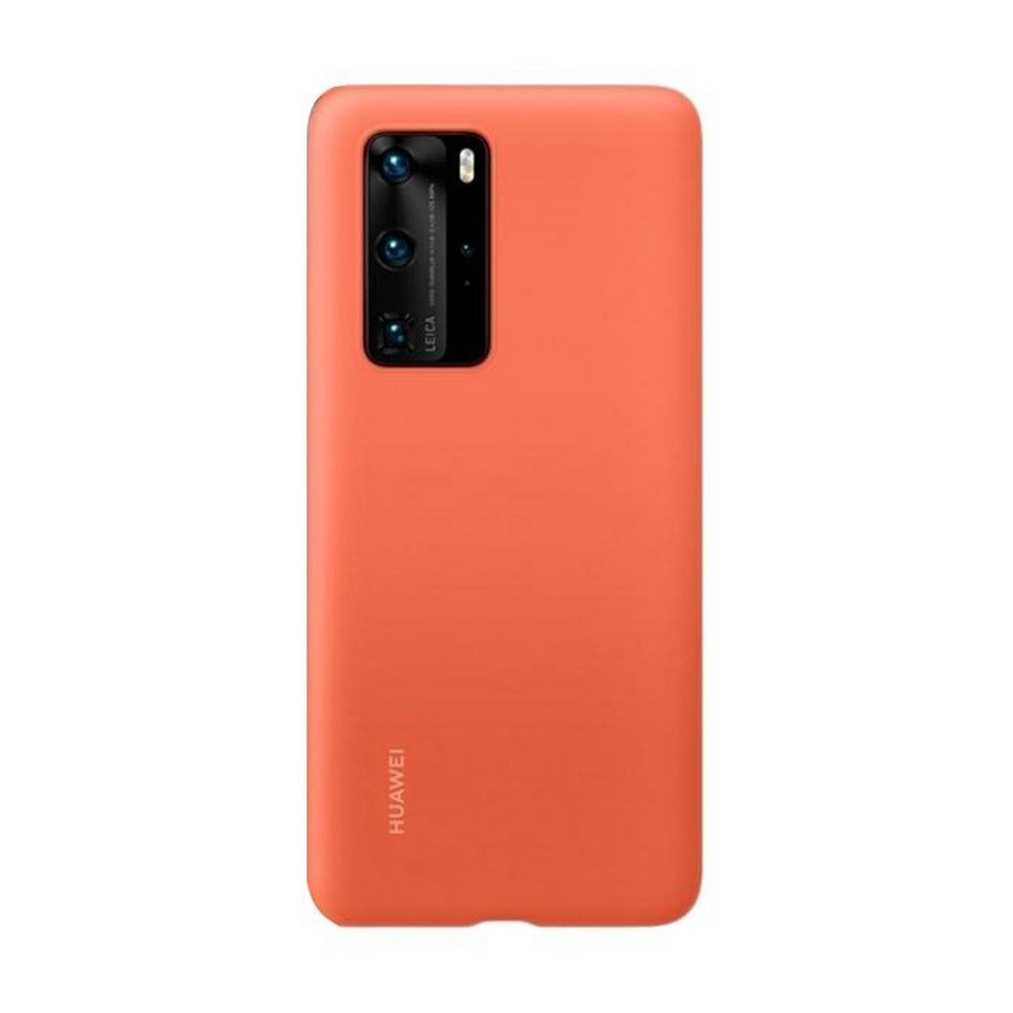 Huawei P40 Pro Silicone Back Case (51993803) - Orange