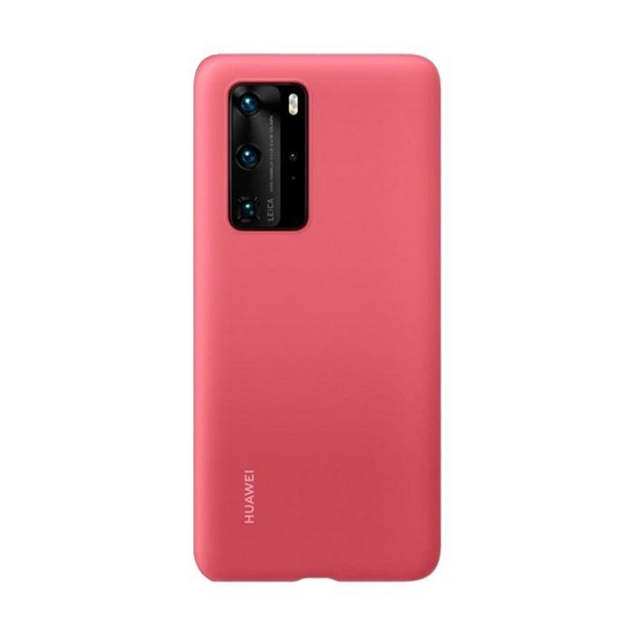 Huawei P40 Pro Silicone Back Case (51993805) - Red