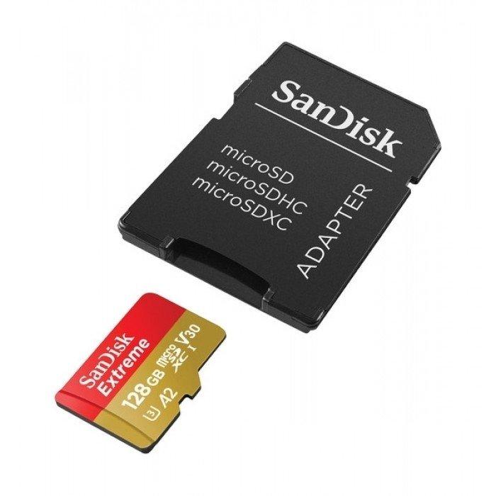 SanDisk 128GB Extreme UHS-I microSDXC Memory Card