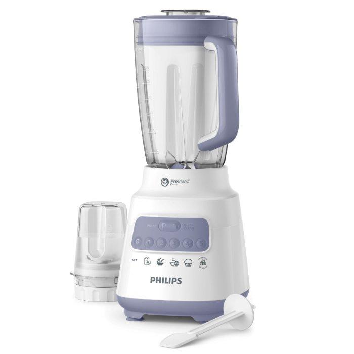 Buy Philips blender, 1. 5l, 700w, hr2222/01 - white in Kuwait